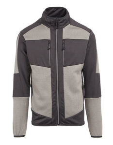 E-volve Unisex Knit Effect Stretch Midlayer Jacket