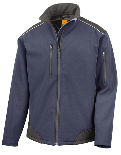 Ripstop Soft Shell Workwear Jacket With Cordura Panels