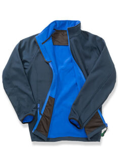 Men’s Printable Softshell Jacket with Recycled Fleece Inner