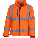 Hi-Vis 2 Bands & Braces Softshell Jacket