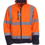 Hi-Vis 2 Bands & Braces Softshell Jacket