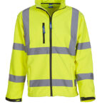 Hi-Vis 2 Bands & Braces Softshell Jacket