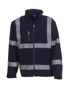 Hi-Vis 2 Bands & Braces Softshell Jacket