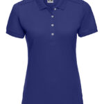Dame Fitted Stretch Poloshirt