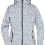 Ladies´ Knitted Fleece Hoody