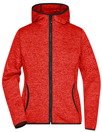Ladies´ Knitted Fleece Hoody