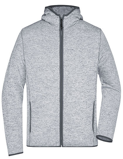 Men´s Knitted Fleece Hoody