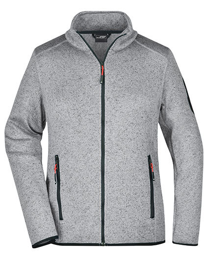 Ladies´ Knitted Fleece Jacket