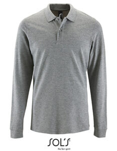 Men´s Long-Sleeve Piqué Polo Shirt Perfect