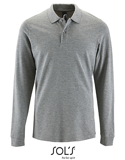 Men´s Long-Sleeve Piqué Polo Shirt Perfect