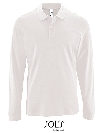Men´s Long-Sleeve Piqué Polo Shirt Perfect