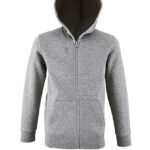 Kids´ Zip Hoodie Stone