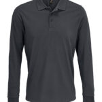 Unisex Long Sleeve Polycotton Polo Shirt