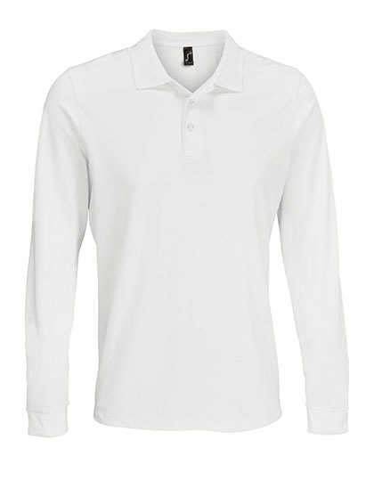 Unisex Long Sleeve Polycotton Polo Shirt
