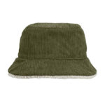 Reversible Sherpa And Velvet Bucket Hat