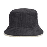 Reversible Sherpa And Velvet Bucket Hat