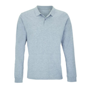 Unisex Long Sleeve Polo Shirt Planet