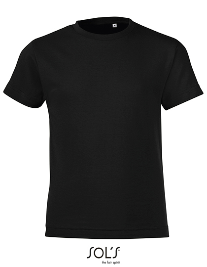 Kids´ Round Collar T-Shirt Regent Fit