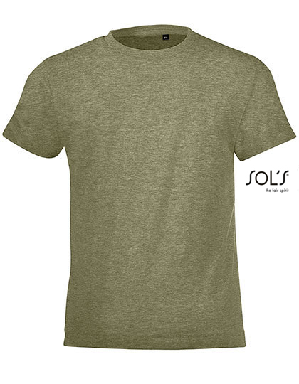 Kids´ Round Collar T-Shirt Regent Fit