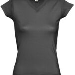 Women´s V-Neck-T-Shirt Moon