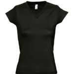 Women´s V-Neck-T-Shirt Moon
