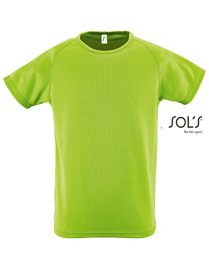 Kids´ Raglan Sleeved T-Shirt Sporty
