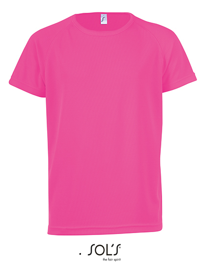 Kids´ Raglan Sleeved T-Shirt Sporty