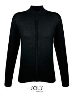 Women´s Zipped Knitted Cardigan Gordon