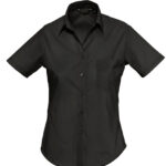 Popeline-Blouse Escape Short Sleeve