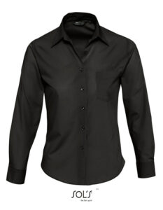 Popeline-Blouse Executive Long Sleeve