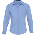 Popeline-Blouse Executive Long Sleeve