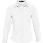 Popeline-Blouse Executive Long Sleeve