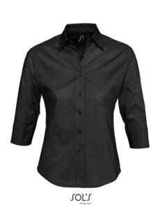 Women´s Stretch-3/4-Sleeve Blouse Effect