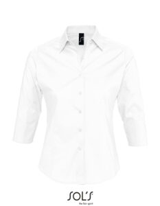 Women´s Stretch-3/4-Sleeve Blouse Effect