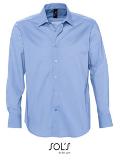Men´s Stretch-Shirt Brighton Long Sleeve
