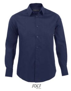 Men´s Stretch-Shirt Brighton Long Sleeve
