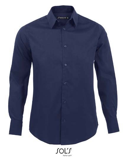 Men´s Stretch-Shirt Brighton Long Sleeve