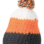 Crocheted Cap With Pompon