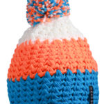 Crocheted Cap With Pompon