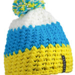 Crocheted Cap With Pompon