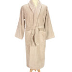 Bathrobe Shawl Collar