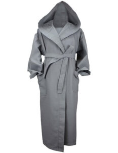 Robezz® Waffle Bathrobe With Hood