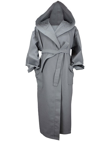 Robezz® Waffle Bathrobe With Hood