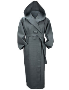 Robezz® Waffle Bathrobe With Hood