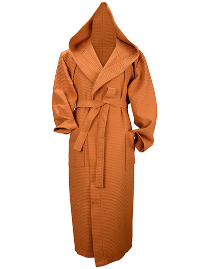 Robezz® Waffle Bathrobe With Hood