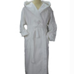 DeLuxe Velour Bathrobe with hood