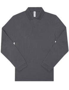 My Polo 210 Long Sleeve - Dark Grey (Solid)