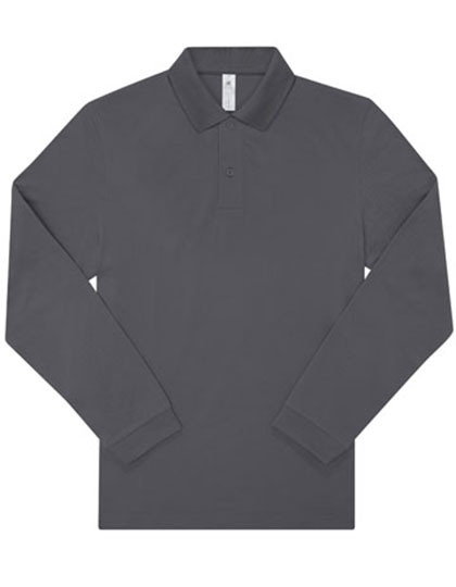 My Polo 210 Long Sleeve - Dark Grey (Solid)