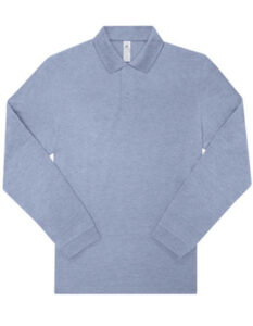 My Polo 210 Long Sleeve - Heather Blue