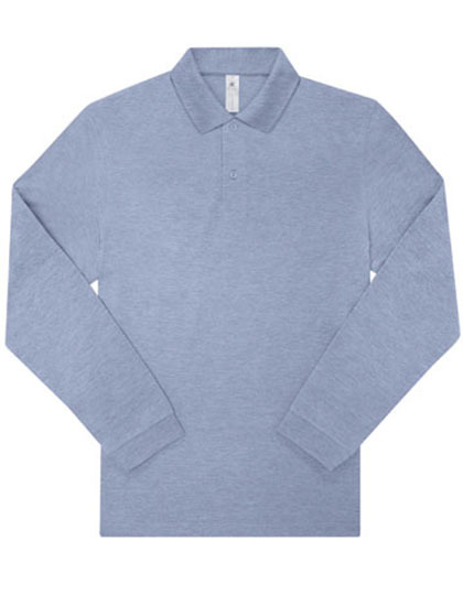 My Polo 210 Long Sleeve - Heather Blue